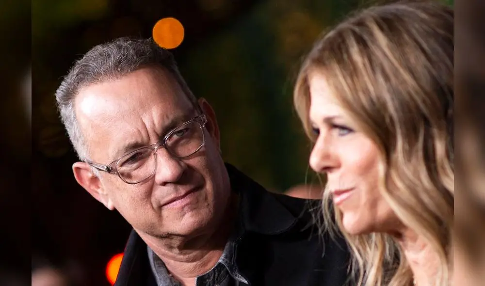 Tom Hanks y su esposa Rita Wilson.