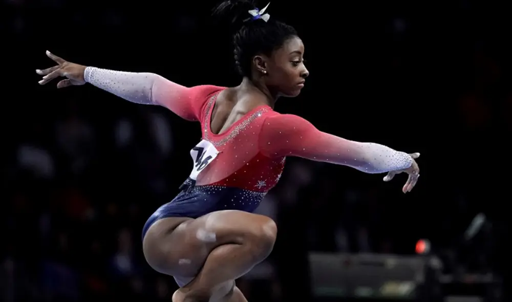Simone Biles brindó su testimonio sobre los abusos sexuales que sufrió por Larry Nassar. | Foto: AFP