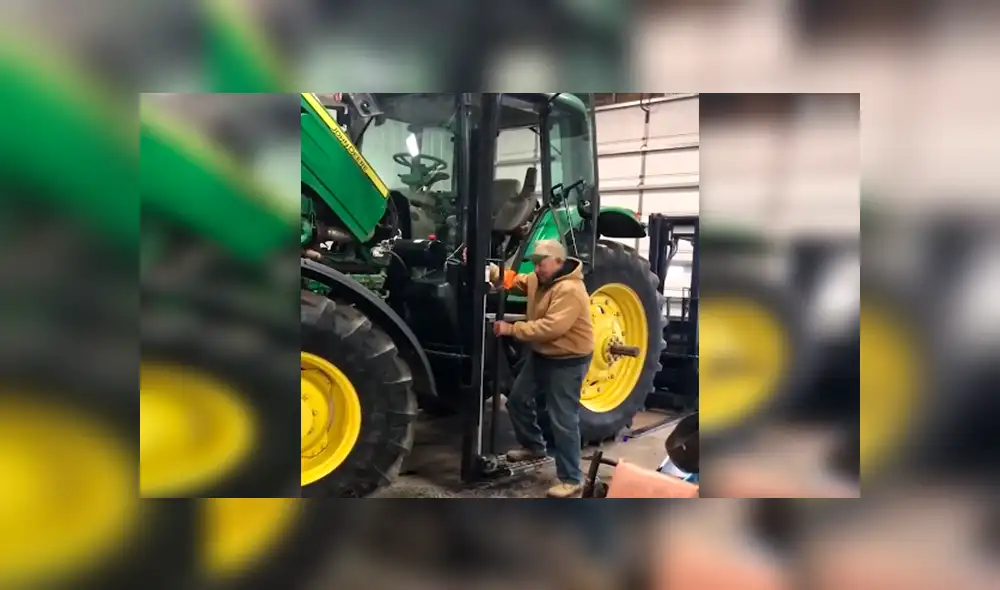 Desliza las imágenes para apreciar el tierno gesto que tuvo un joven con su padre de 89 años para que continúe trabajando.