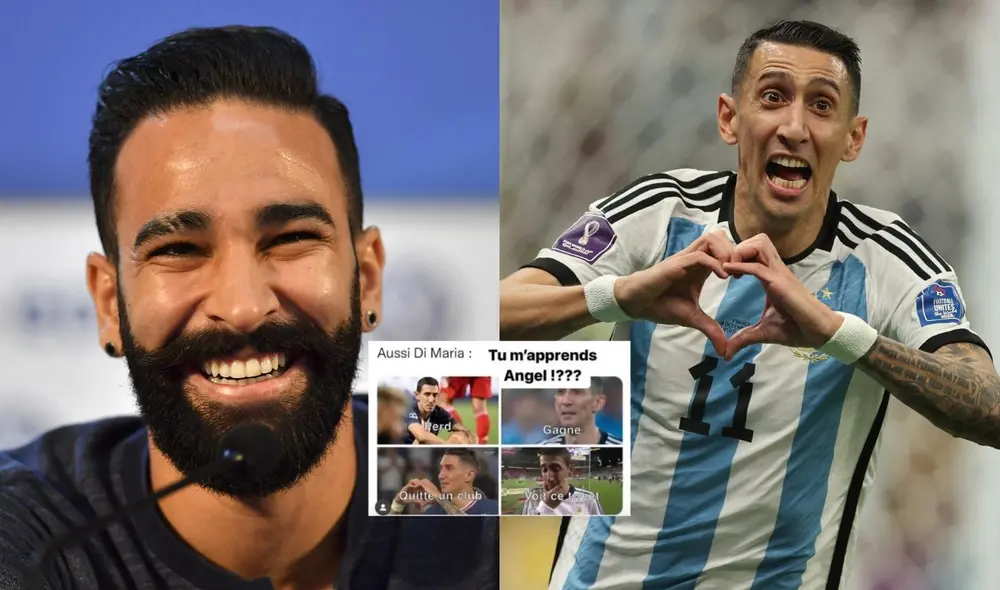Adil Rami no jugó ningún partido con Francia en Rusia 2018. Foto: Composición LR/AFP/Adil Rami IG
