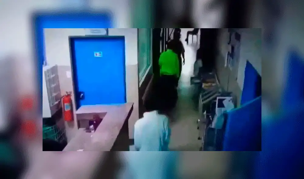 Delincuentes disfrazados de policía y doctor ingresan a hospital y matan a reo [VIDEO]