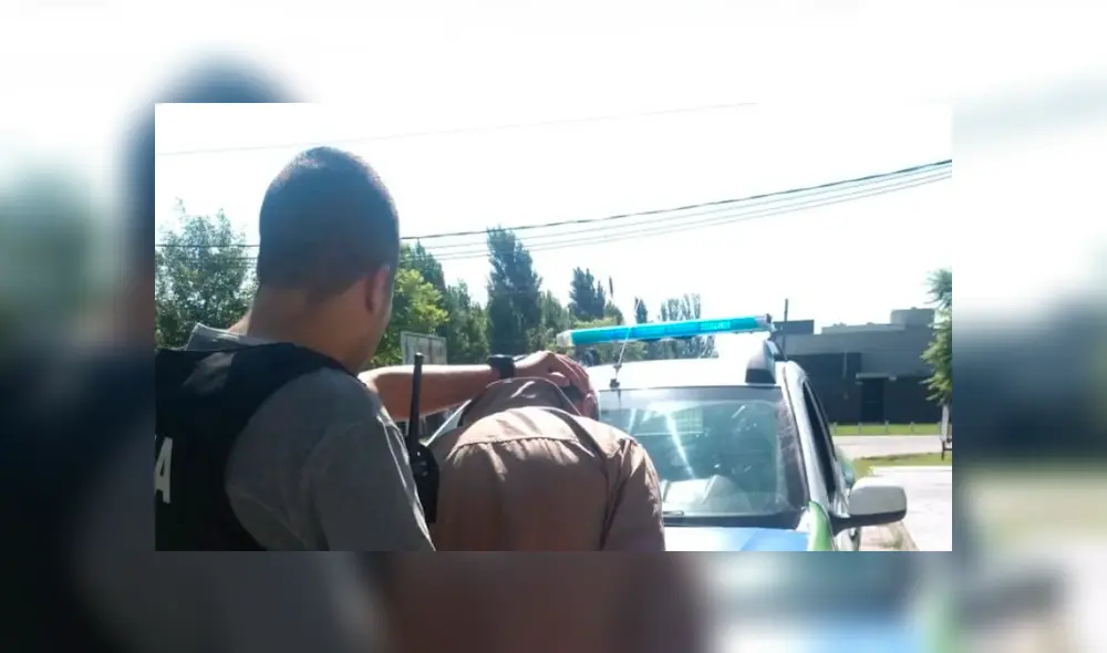 El anciano fue capturado por efectivos de la comisaría de Gonnet (Argentina).