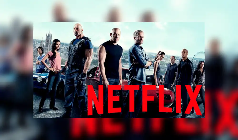 Saga completa de Rápidos y Furiosos ya se encuentra disponible en Netflix
