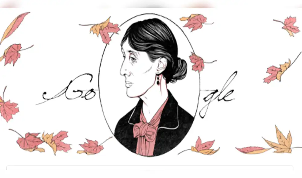 Virginia Woolf: Google crea doodle para homenajear a escritora feminista Virginia Woolf: Google crea doodle para homenajear a escritora feminista