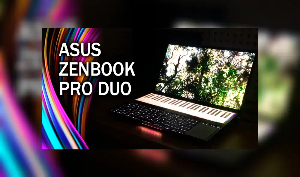 No más pantallas sin sentido. La ASUS Zenbook Pro Duo ha caído como un meteorito en el mercado de las laptops para creativos con un diseño que invita a producir y no solo a contemplar.