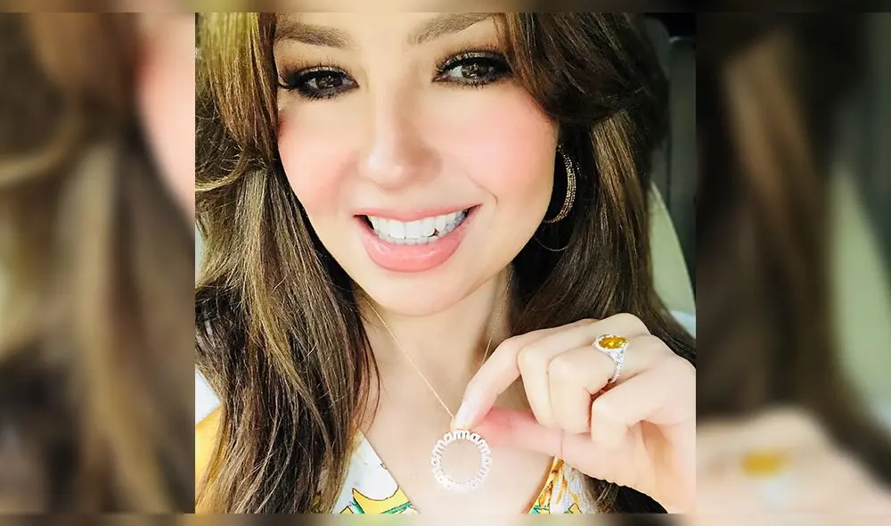 Thalía y su debilidad por las joyas que se evidencia en Instagram Thalía y su debilidad por las joyas que se evidencia en Instagram