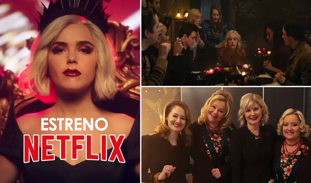 El mundo oculto de Sabrina estrena su última temporada este 31 de diciembre de 2020.Foto: composición/Netflix