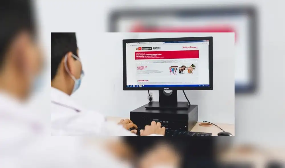 La tecnología del ticket virtual está disponible en la plataforma del Sisfoh. Foto: Midis