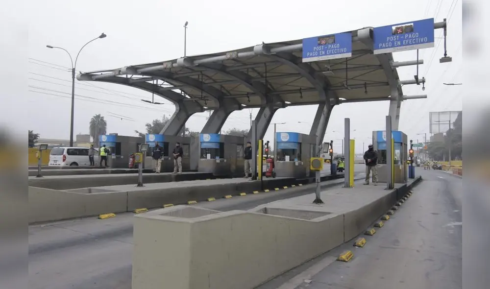 Vecinos marchan contra peajes en la Panamericana Norte [FOTOS]