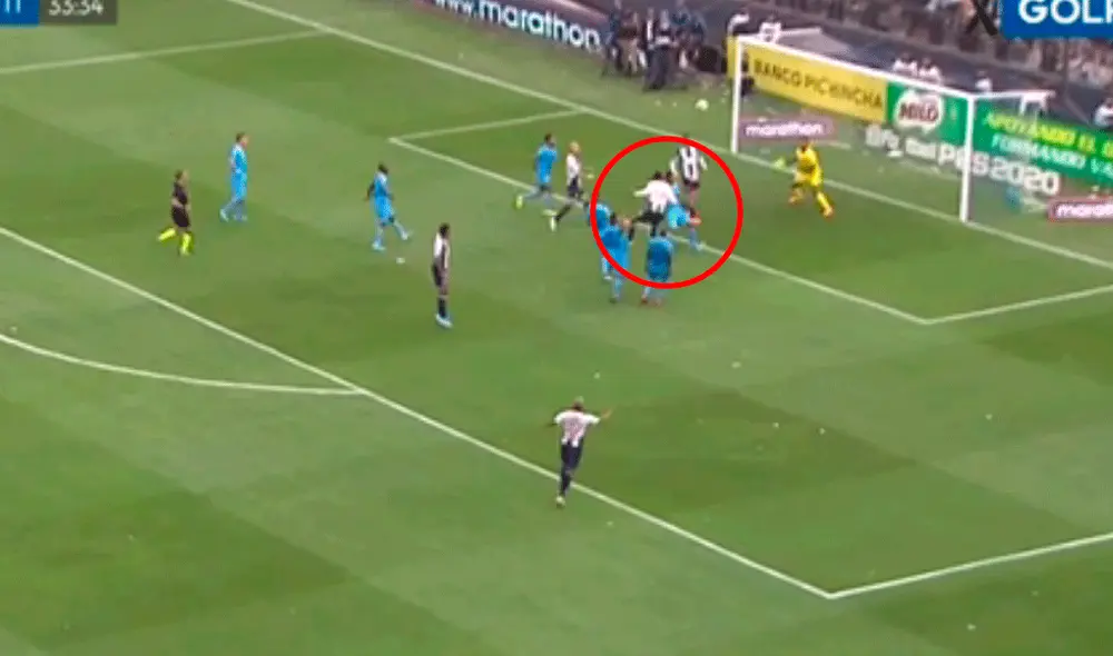 Luis Ramírez abrió el marcador para Alianza Lima sobre Binacional en la Final de la Liga 1 2019.