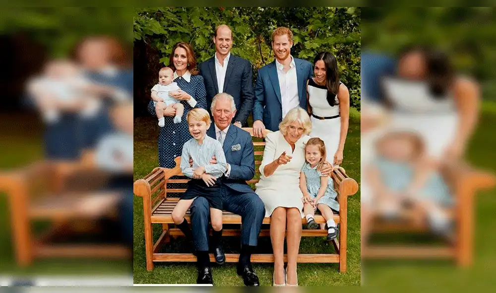 La Familia Real británica. (Foto: Instagram)