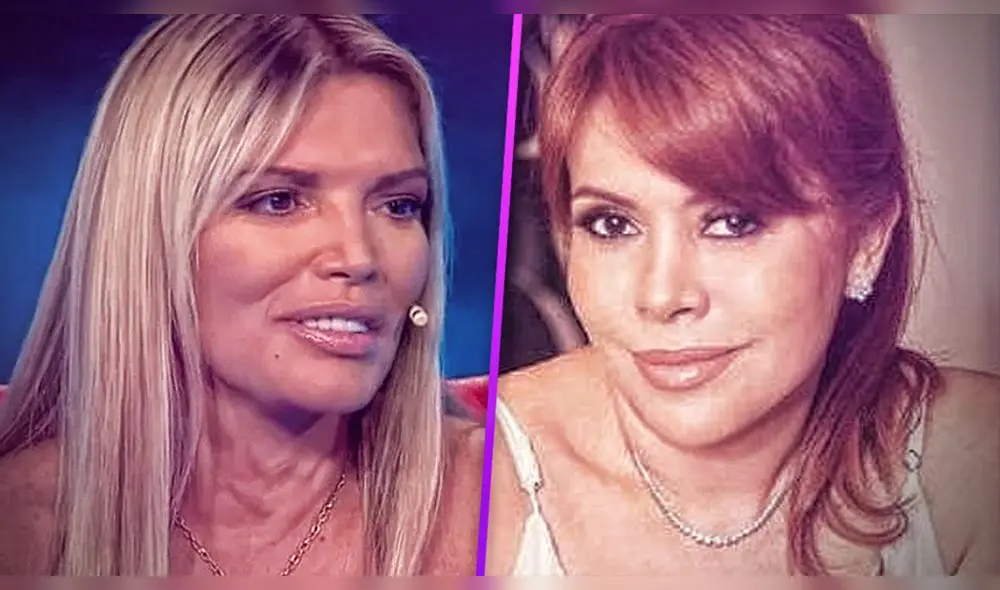 Jessica Newton dedica emotivo mensaje a  Magaly Medina. Foto: Composición