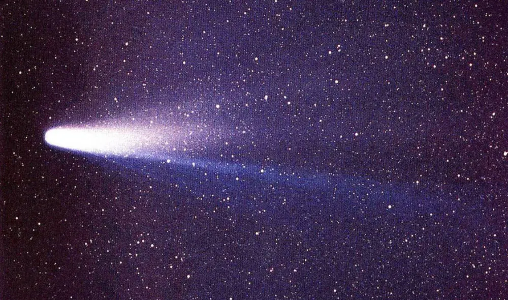 El cometa Halley es uno de los fenómenos astronómicos más populares de la historia. Se tiene registro de él desde hace más de 2.000 años. Foto: NASA