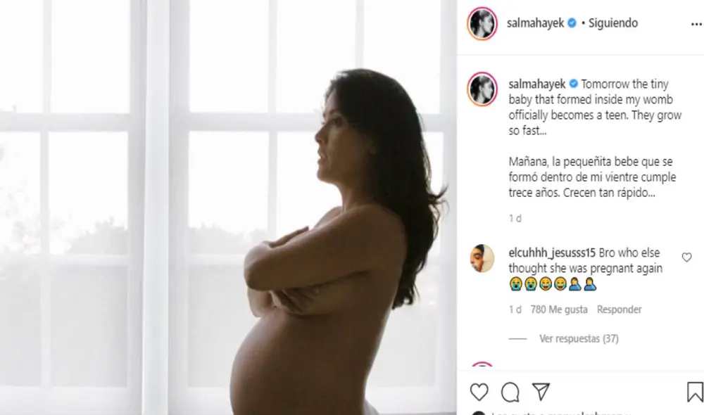 Salma Hayek celebra el cumpleaños de su hija con foto inédita: Eres mi más grande esperanza