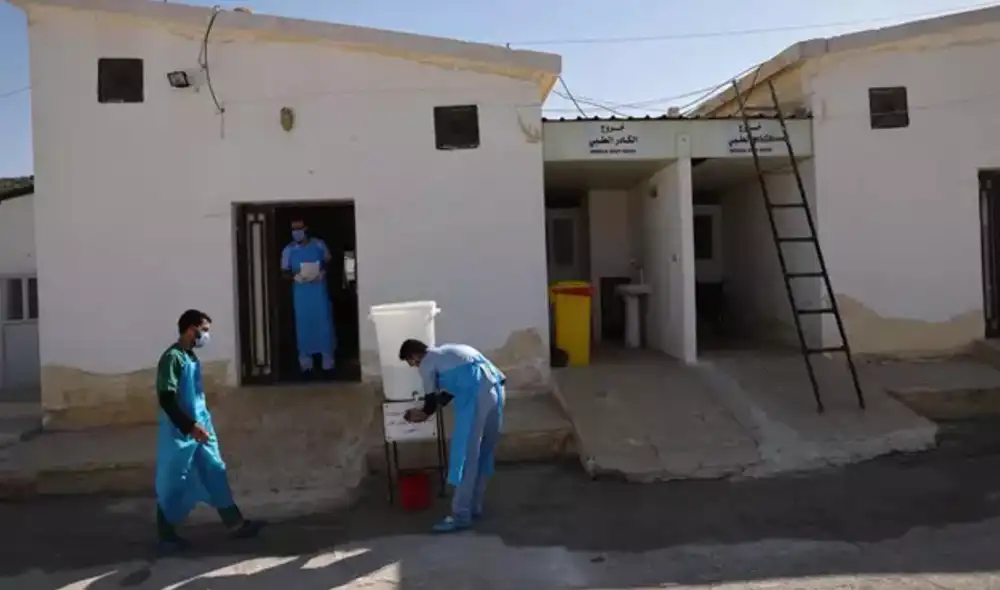 La mayor parte de los fallecimientos se han registrado en Alepo, en el norte del país, con 40 decesos. Foto: Anas Alkharboutli/dpa La mayor parte de los fallecimientos se han registrado en Alepo, en el norte del país, con 40 decesos. Foto: Anas Alkharboutli/dpa