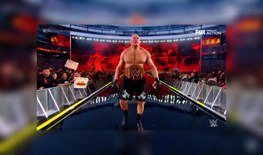 Seth Rollins derrotó a Brock Lesnar y es el nuevo campeón Universal en Wrestlemania 35