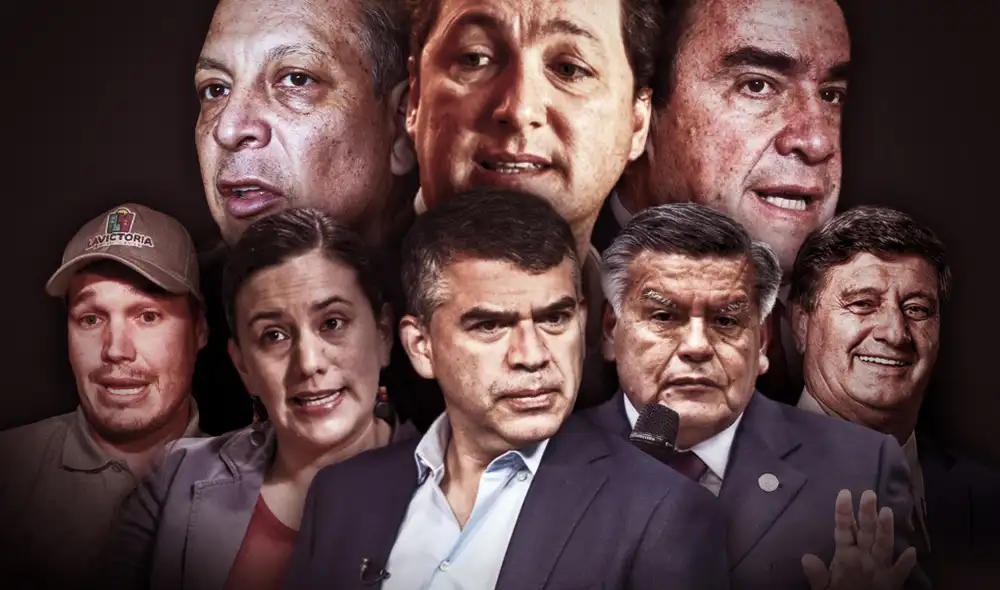 Potenciales candidatos al 2021 dieron su perspectiva de un país a un año del Bicentenario. Composición: La República. Potenciales candidatos al 2021 dieron su perspectiva de un país a un año del Bicentenario. Composición: La República.