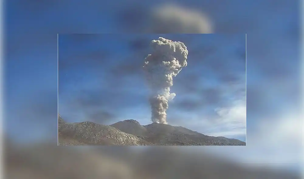 INGEMMET alerta que habrá explosiones en volcán Sabancaya