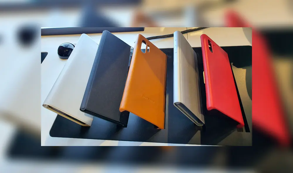 Cases para el Samsung Galaxy Note 10+. Foto: Juan José López.