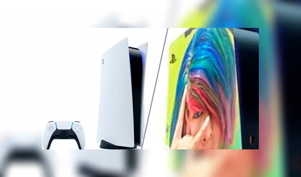 ¿Te imaginas jugar en tu PS5 con el flow de Faraón Love Shady? Así luciría la consola inspirada en el trapero peruano. Foto: composición La República. ¿Te imaginas jugar en tu PS5 con el flow de Faraón Love Shady? Así luciría la consola inspirada en el trapero peruano. Foto: composición La República.