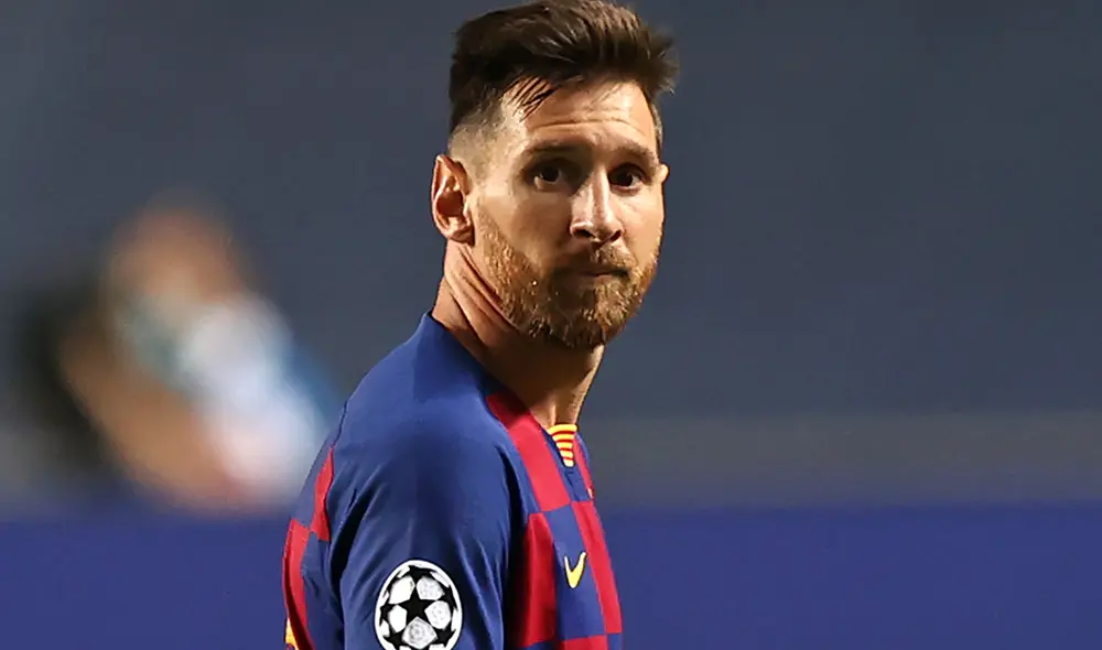 La imagen viral de Lionel Messi abatido en el vestuario del Barcelona en partido contra el Bayern. (FOTO: AFP). La imagen viral de Lionel Messi abatido en el vestuario del Barcelona en partido contra el Bayern. (FOTO: AFP).