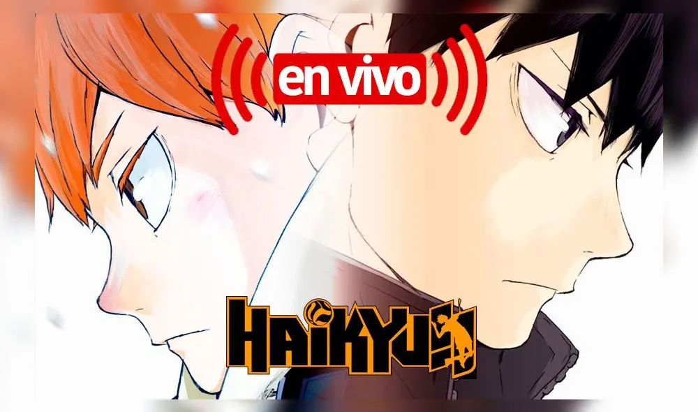 Haikyuu 4 EN VIVO. Créditos: Composición Haikyuu 4 EN VIVO. Créditos: Composición