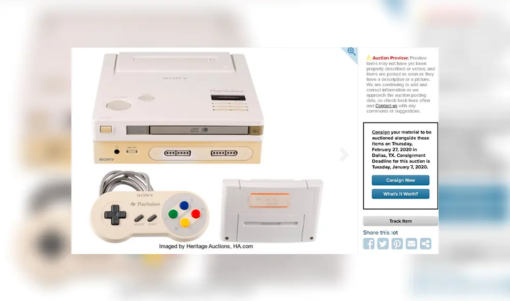 La pieza es símbolo de la alianza entre Nintendo y Sony.