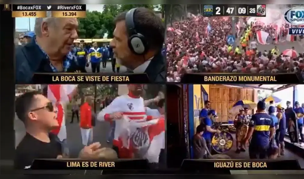 Boca vs. River: Lima vive la final del mundo [VIDEO]