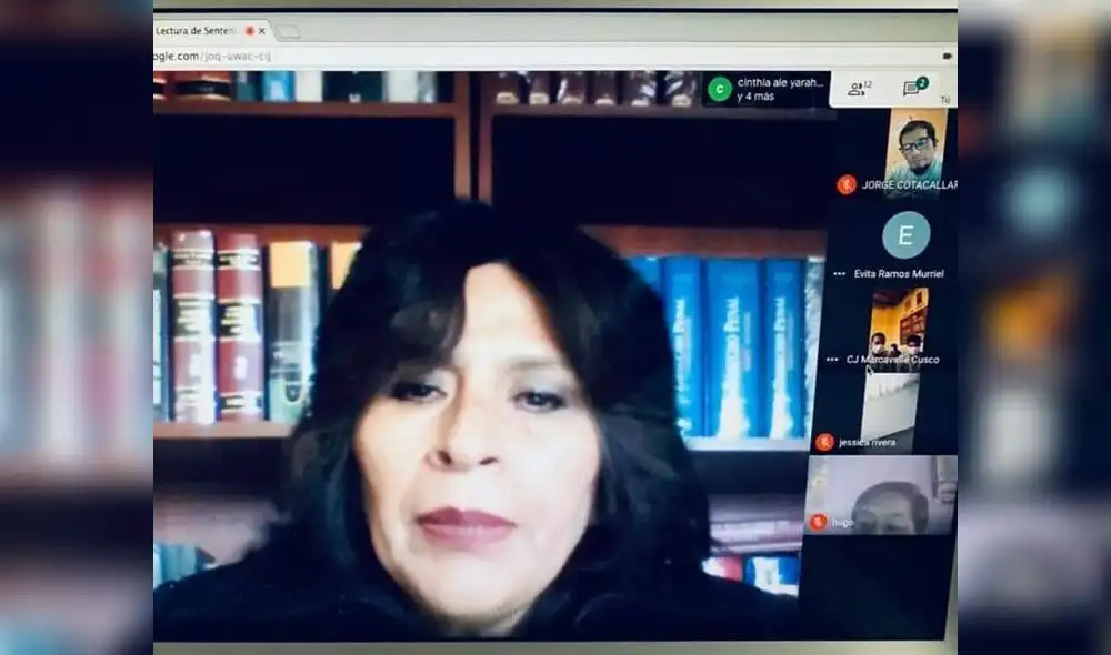 Magistrada Basiliska Dueñas Zúñiga dio sentencia. Magistrada Basiliska Dueñas Zúñiga dio sentencia.