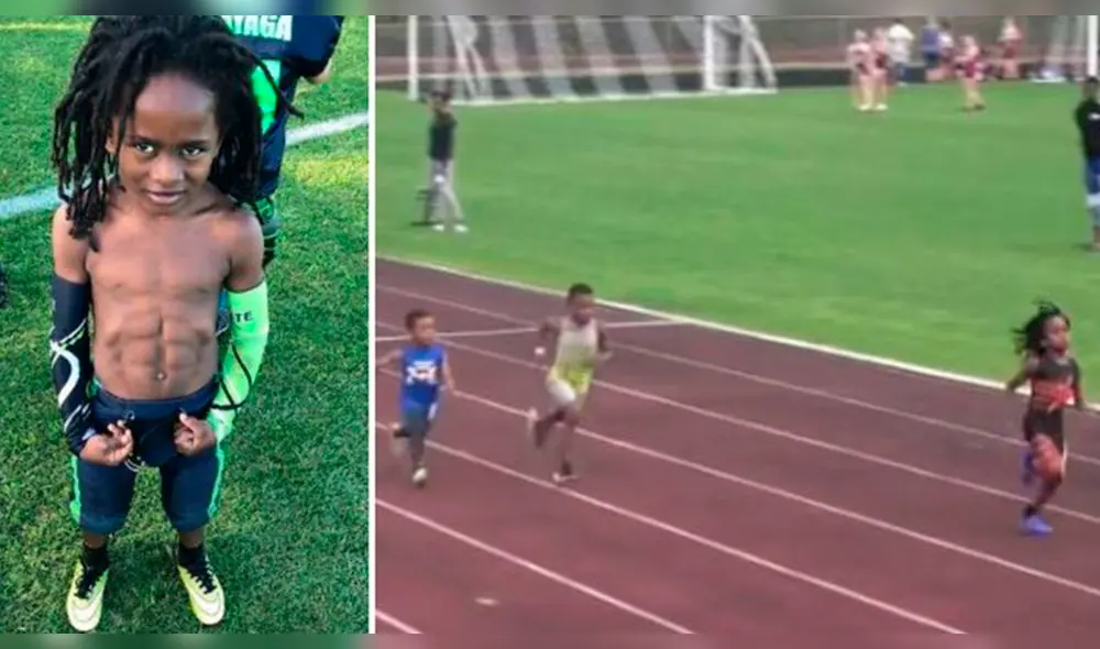 Rudolph Ingram, el niño más rápido del mundo a quien ya comparan con Usain Bolt [VIDEO]