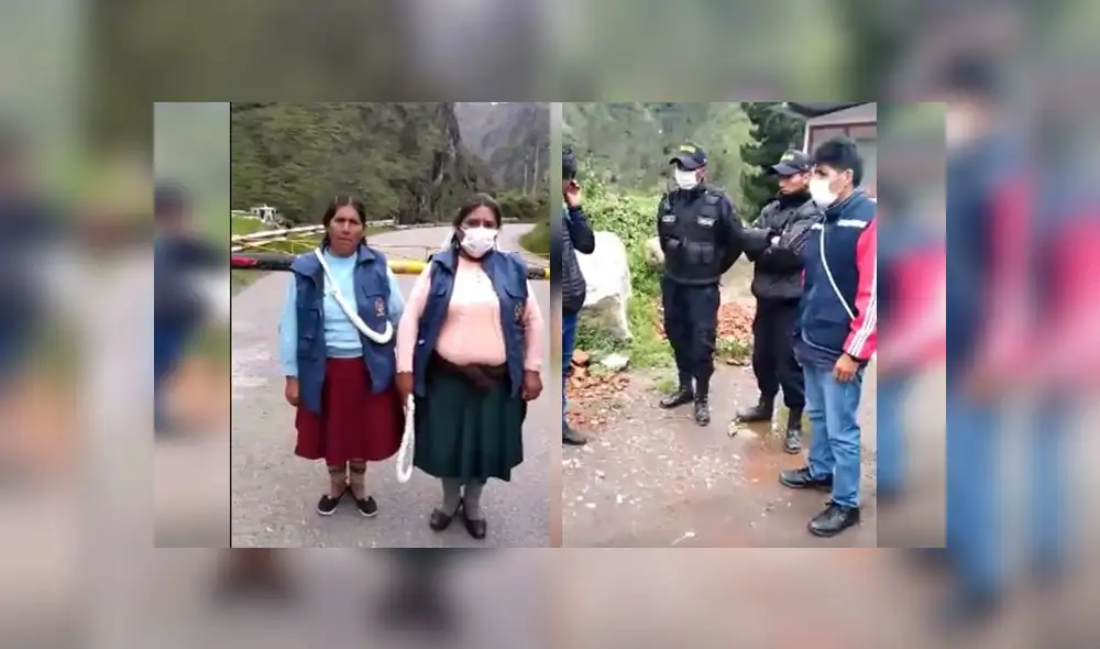 Ronderos se instalaron en el ingreso del distrito puneño de Ollachea. Ronderos se instalaron en el ingreso del distrito puneño de Ollachea.