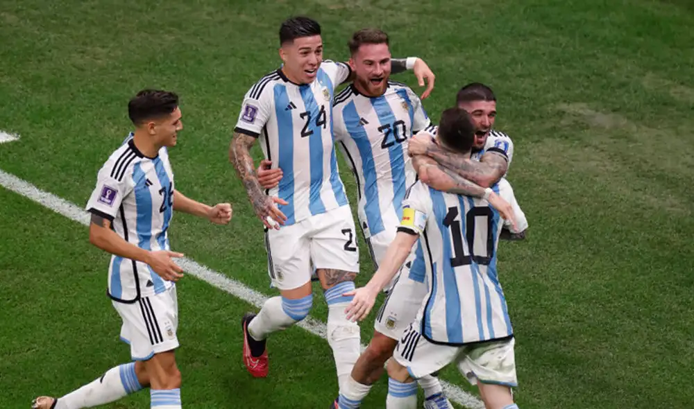 Argentina lleva una derrota, un empate y cuatro victorias en este Mundial Qatar 2022. Foto: EFE