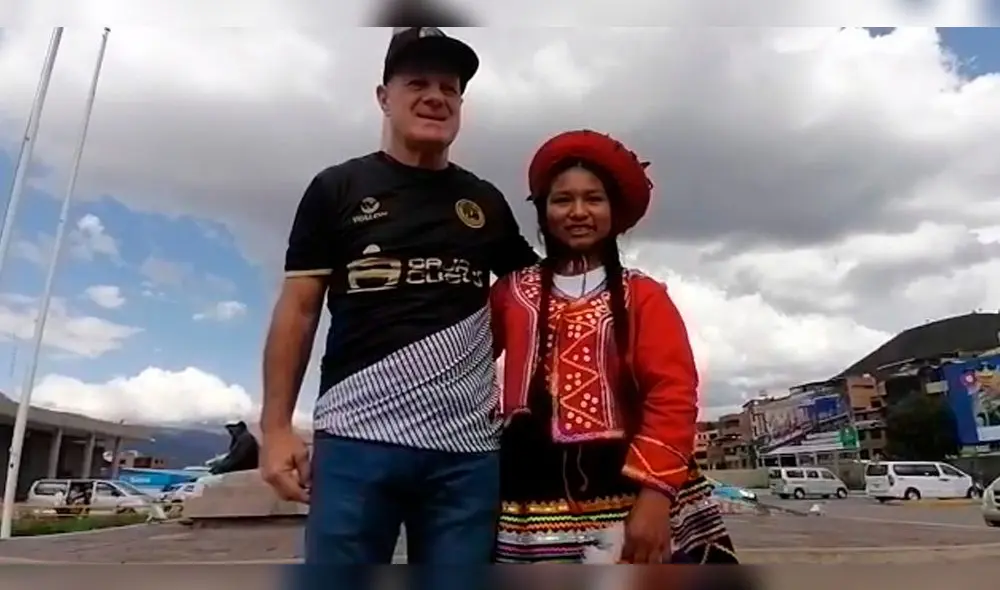Al arribar a la Ciudad Imperial, Ramaciotti se puso la camiseta de Cusco FC.
