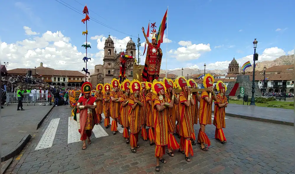 Sin ojotas en el Inti Raymi