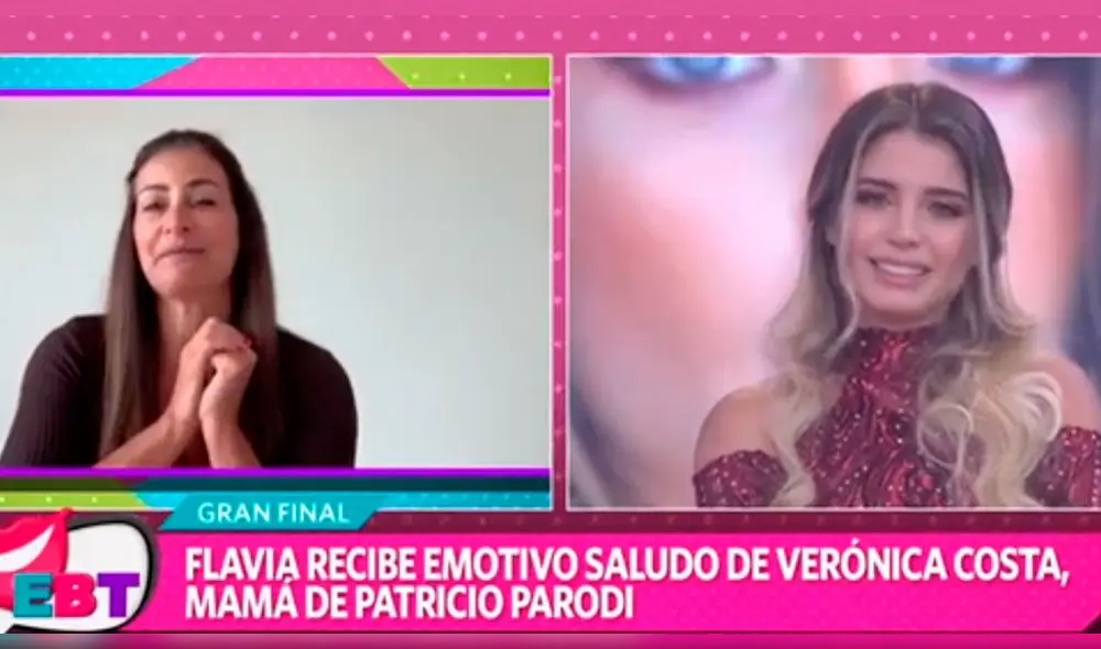 Flavia Laos y mamá de Patricio Parodi Flavia Laos y mamá de Patricio Parodi