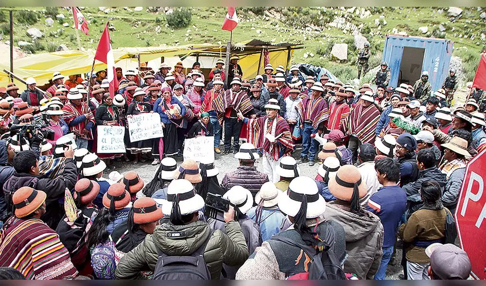 Minera MMG aceptó pagar S/ 50 mil y S/ 30 mil a cada comunero de Fuerabamba 