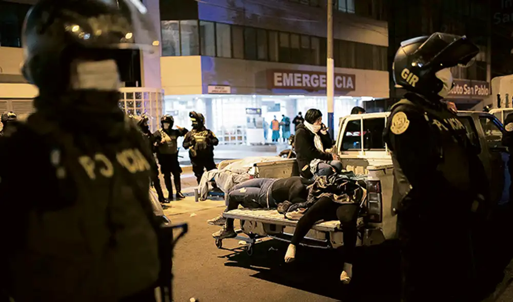 La intervención policial finalizó con 13 fallecidos. Foto: Aldair Mejía.