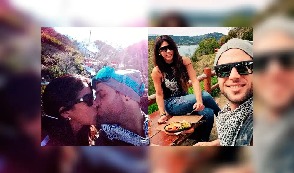 Karen Dejo viajó junto a Lucas Piro a Bariloche y así retrataron sus momentos [FOTOS]