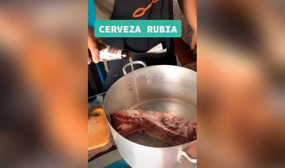 Desliza las imágenes para ver los pasos que deberás seguir para preparar este exquisitos chancho a la ‘caja china’. Foto: Captura de TikTok/ lacuchara_recetas