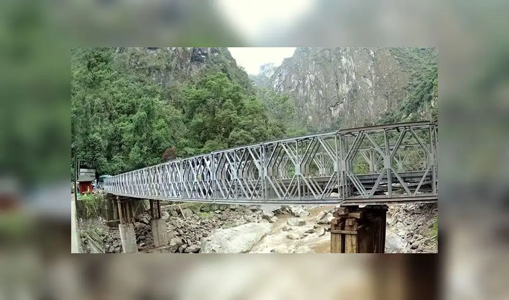 Puente Ruinas de Machu Picchu es una de las zonas estratégicas donde se reforzará la seguridad. Foto: difusión.