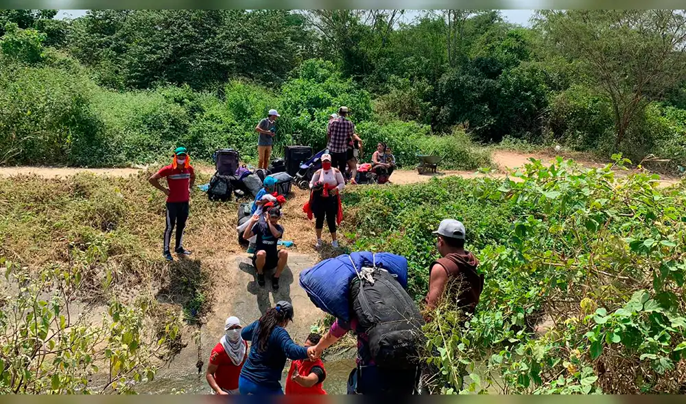 Detienen a venezolanos que pretendían regresar a su país de manera ilegal Detienen a venezolanos que pretendían regresar a su país de manera ilegal