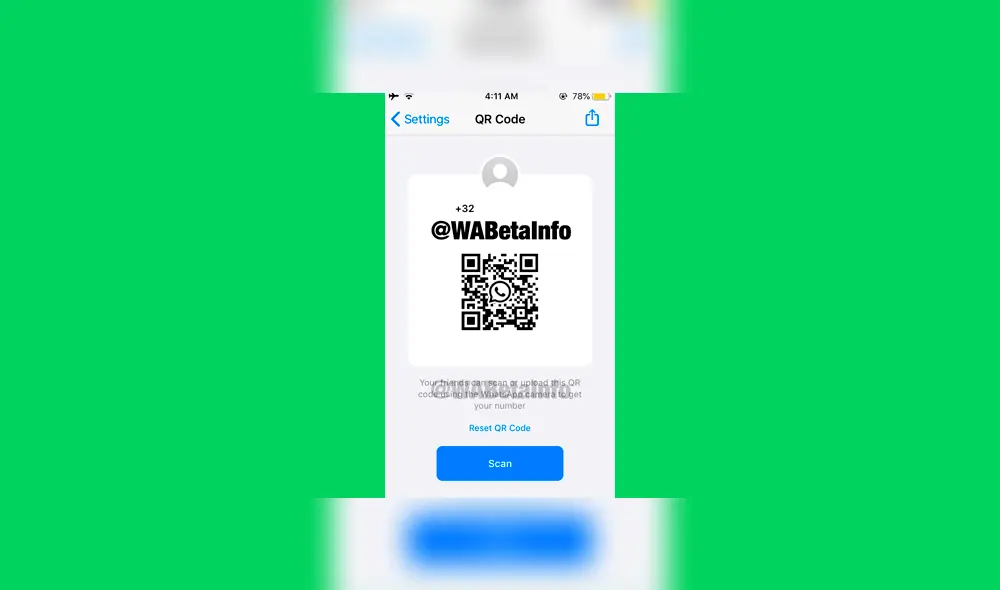 El código está disponible ya para usuarios beta de Iphone.