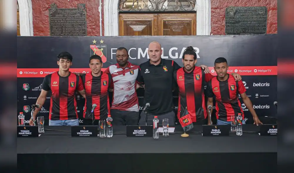 los jales. Melgar presentó ayer a sus cinco contrataciones para ser parte del 2023. los jales. Melgar presentó ayer a sus cinco contrataciones para ser parte del 2023.