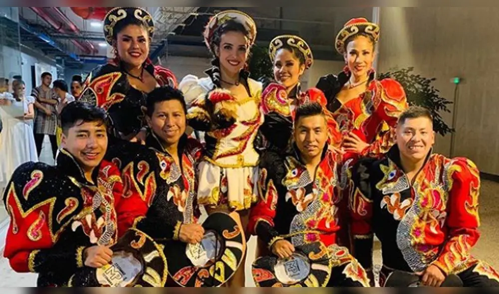 Rosángela Espinoza se roba miradas con increíble baile de caporales Rosángela Espinoza se roba miradas con increíble baile de caporales