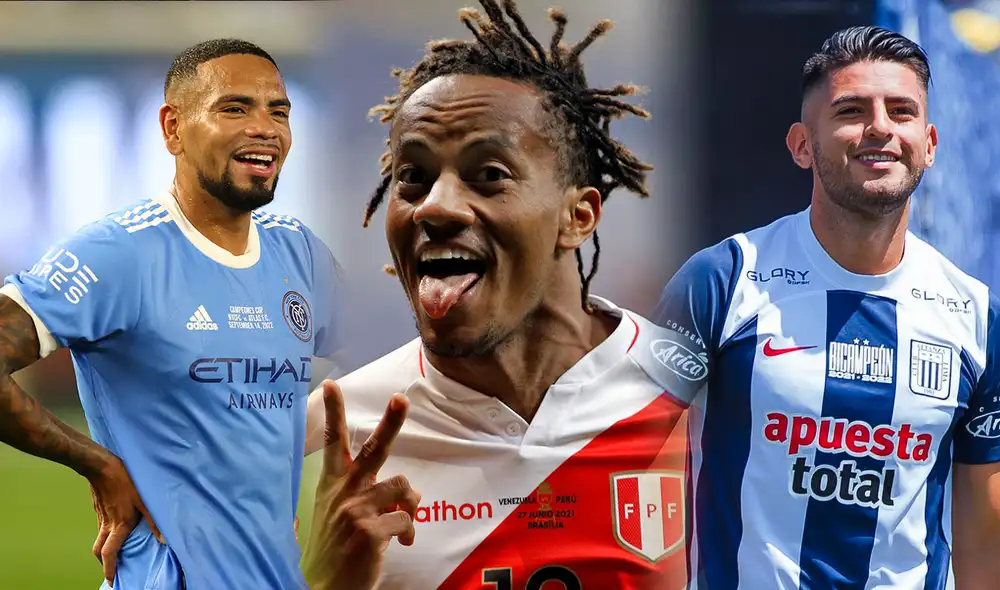 André Carrillo es compañero de Carlos Zambrano y Alexander Callens en la selección peruana. Foto: composición LR/AFP/Alianza Lima