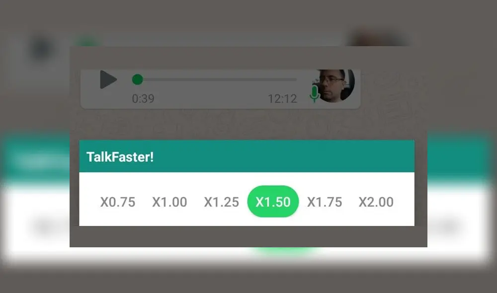 La aplicación es muy sencilla de utilizar y la app funciona únicamente con los mensajes de voz en WhatsApp. La aplicación es muy sencilla de utilizar y la app funciona únicamente con los mensajes de voz en WhatsApp.