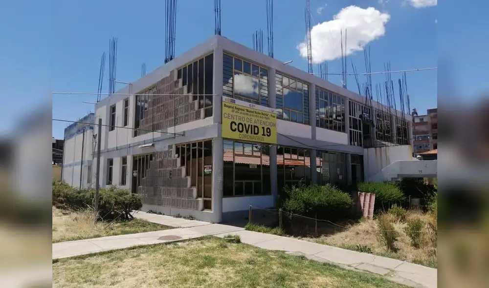 Inhabilitan UCI para pacientes COVID-19 en Puno. Kleber Sánchez /URPI LR Inhabilitan UCI para pacientes COVID-19 en Puno. Kleber Sánchez /URPI LR