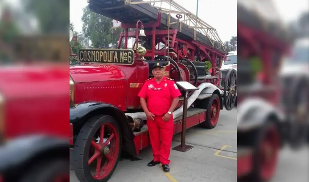 Brigadier José Hidalgo Pinedo, de la compañía de bomberos de Iquitos. Brigadier José Hidalgo Pinedo, de la compañía de bomberos de Iquitos.