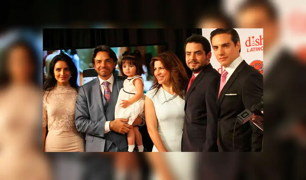 Eugenio Derbez publicó foto familiar, pero aspecto de su hijo mayor llamó la atención
