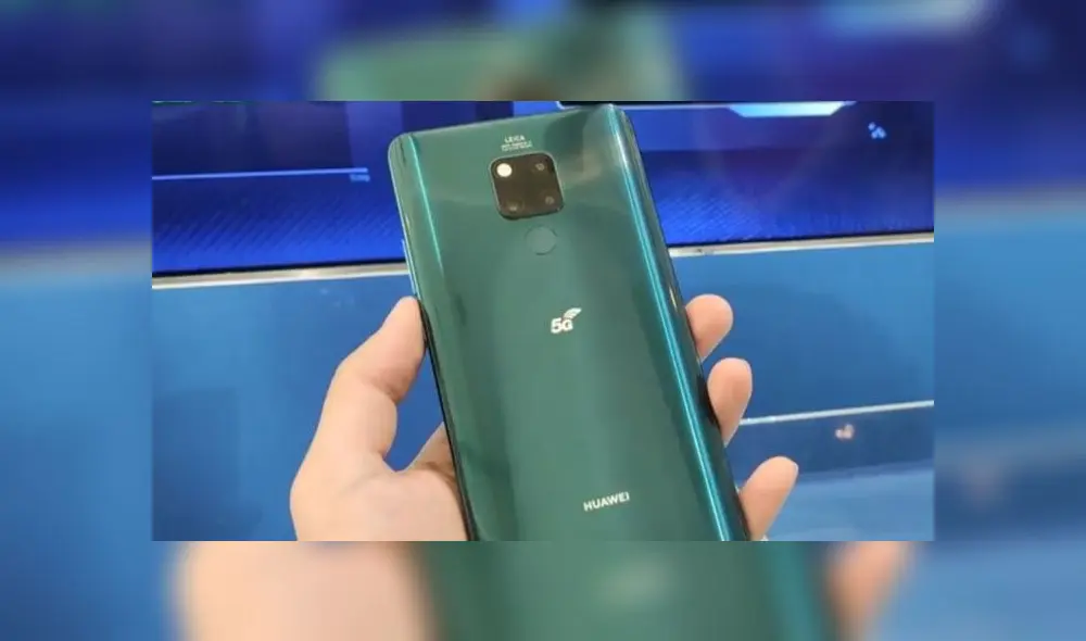 Huawei presentó su primer smartphone 5G.